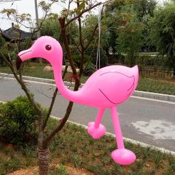 PVC inflável flamingo balão, piscina, praia, Havaí, festa de férias, brinquedos flutuantes, tubarão, golfinho, palmeira bolas, verão - Image 2