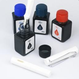 Caneta-tinteiro, Caligrafia e Writin, Secagem rápida e suave, apto para vários caneta-tinteiro Dip Pen, Volume 20ml - Image 3