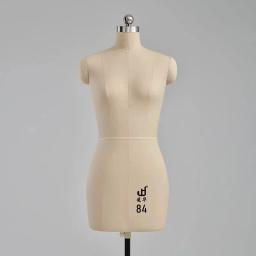 Manequins femininos para design de roupas, Modelagem profissional do busto, Costura com suporte, Base de metal, pode ser preso AA - Image 5