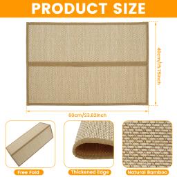 Auto-adesivo Scratcher Mat para Pet, Tapete Sofá, Proteção de Móveis, Patas Sharpen, Trimmable Scratch, Acessórios DIY - Image 6
