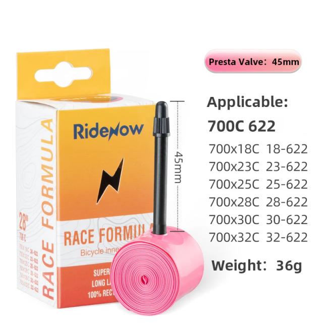 Câmara de Ar TPU 700c para Bicicleta de Estrada - Ultraleve 24g/36g - Válvula Presta