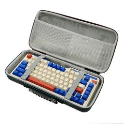 Bolsa rígida EVA para teclado, conchas duras, bolsa de transporte de viagem, alça de mão resistente, zíper liso, KZZI K75 PRO RGB 75% - Image 5