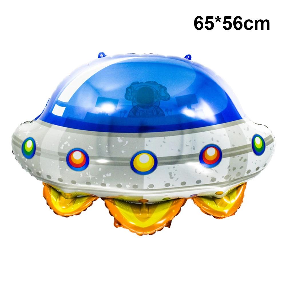 Nave espacial grande folha em pé Astronauta Balões, Big Rocket, Nave estelar, Brinquedo infantil, Meninos, Espaço sideral, Planeta, Birthday Party Decorações - Image 1