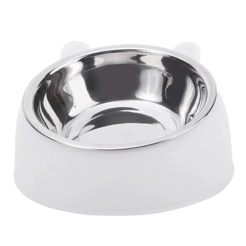 Suprimentos de alimentação para cães e gatos, Bacia de alimentos para animais, Proteção cervical, Bacia de boca oblíqua, 100ml - Image 1