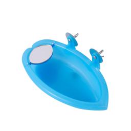 Pet Bird Bath Cage Com Espelho, Banheira De Papagaio, Caixa De Chuveiro, Pequenos Brinquedos, Pet Acessórios, 1 Pc - Image 6
