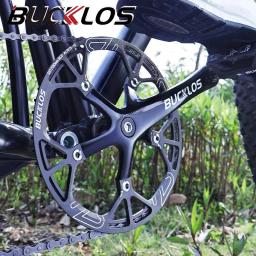 Bucklos bicicleta pedaleira 130 bcd 45t 47t 53t 56t 58t liga de alumínio pedaleira dobrável 130bcd parte da bicicleta - Image 1