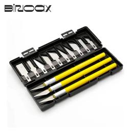 Binoax-Faca de passatempo multiúso com lâminas, estilo Exato, artesanato, corte de arte, 13pcs - Image 1