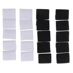 Elastic Protector Brace para Esportes, Manga De Dedo, Suporte De Basquete, Wrap Guard, 10PCs - Image 3