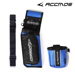 Ajustável Archery Seta Quiver Set, Bow Release Bag, Caça Tiro Acessórios, Bolsa, ACCMOS - Image 3