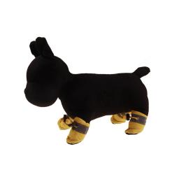 4 pçs conjunto cão gato inverno quente chuva botas de proteção pet esportes anti-deslizamento sapatos acessórios para cães produtos para animais de estimação bonito - Image 6