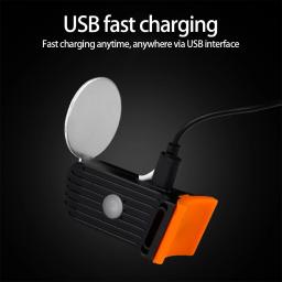 USB carregamento bicicleta LED lanterna traseira, ciclismo luzes, multi iluminação modos, flash cauda luzes traseiras, acessórios de bicicleta, novo - Image 3
