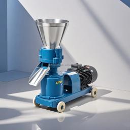 Fazendas usam máquina doméstica de processamento de ração de aves pequenas e moinho de pellets de alimentação para granulador de gado de animais de aves - Image 3