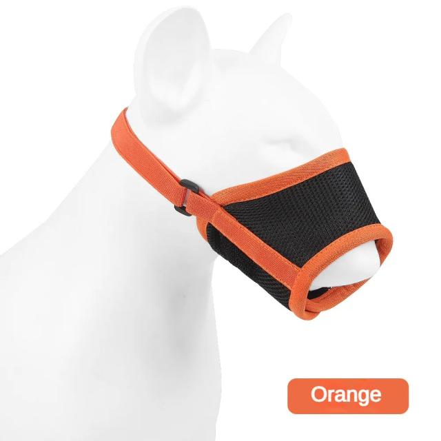 Focinho Respirável Anti-Latido e Anti-Mordida para Cachorros - Ideal para Conforto e Controle