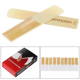 Ammoon-palhetas de bambu para saxofone, Eb, Alto, Sax Acessórios, 2.5, 3.0, 10 Pack Pieces - Image 3