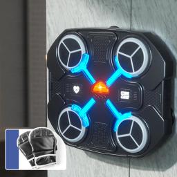 Smart Music Boxing Machine Bluetooth Beat Punch, Wall Target, LED Lighted Sandbag, Prática, Treinamento de Boxe, Ginásio, Esportes em casa - Image 1
