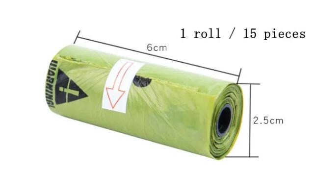 Dispensador Prático de Sacos para Cocô de Cachorro - Suprimento Essencial para Pets