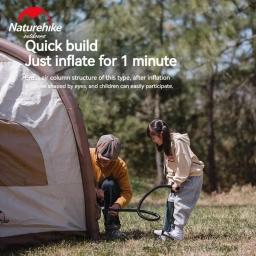 Barraca inflável portátil para camping, impermeável e ultraleve, abrigo de um toque para 3 pessoas - Image 5