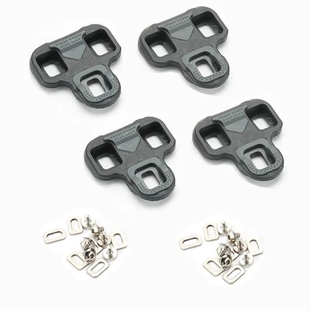 Preneiras de pedal ultraleves para bicicleta de estrada com sistema de travamento automático e compatibilidade Wellgo RC7