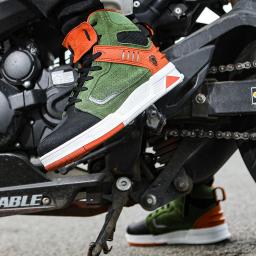 Sapatos de proteção profissional para motocicleta, botas de motocicleta com amortecimento resistente ao desgaste, antiderrapantes, à prova d'água, respirável, anticolisão, roupas de trabalho diário, sapatos de motocicleta, botas de longa distância - Image 4