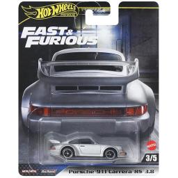 Hot Wheels Premium 2025 HNW46-M Velozes e Furiosos, Lancer Evolution Honda Civic Porsche 911,1:64 Brinquedos modelo de carro fundido para crianças - Image 4