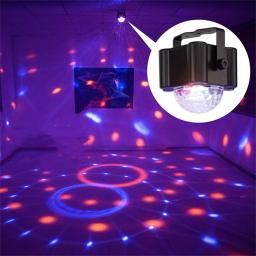 Luzes do partido do estágio com controle remoto, luzes exteriores e interiores, som ativado Strobe, iluminação do estágio do DJ para o Natal, casa, karaoke - Image 5