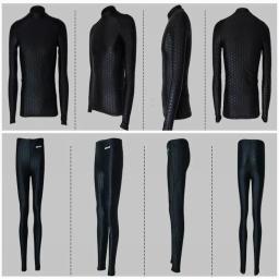 Terno de mergulho manga longa Sharkskin para homens, wetsuit snorkeling, Rash Guard, roupas medusa, roupa de surf - Image 2