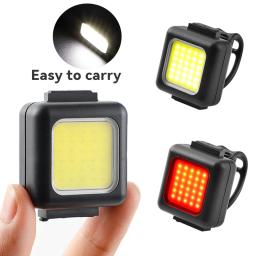 Luzes dianteiras e traseiras de bicicleta luzes de aviso de segurança ao ar livre super brilhantes com 30 grânulos LED, pequenas luzes traseiras de ciclismo impermeáveis - Image 6