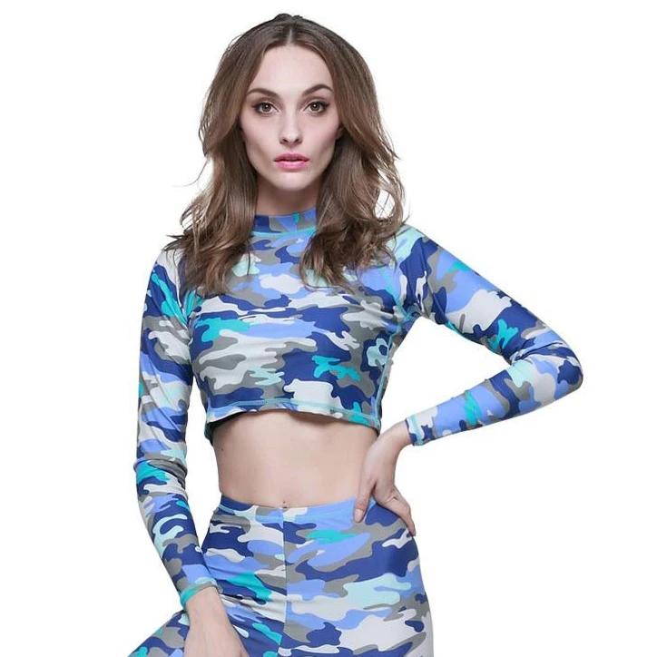 Sbart-manga comprida t-shirt para mulheres, top para esportes aquáticos, praia, mergulho, rave, proteção solar, terno de kitesurf - Image 1