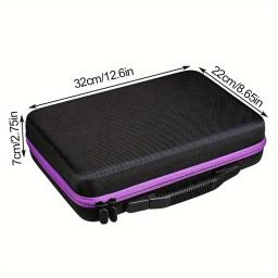 Ofício Saco De Armazenamento Para Costura Suprimentos, Caixa De Armazenamento De Arte, DIY Diamond Art Ofício De Jóias, Garrafas E Ferramentas Pode Escolher, 60 Slots, 1 Pc - Image 3