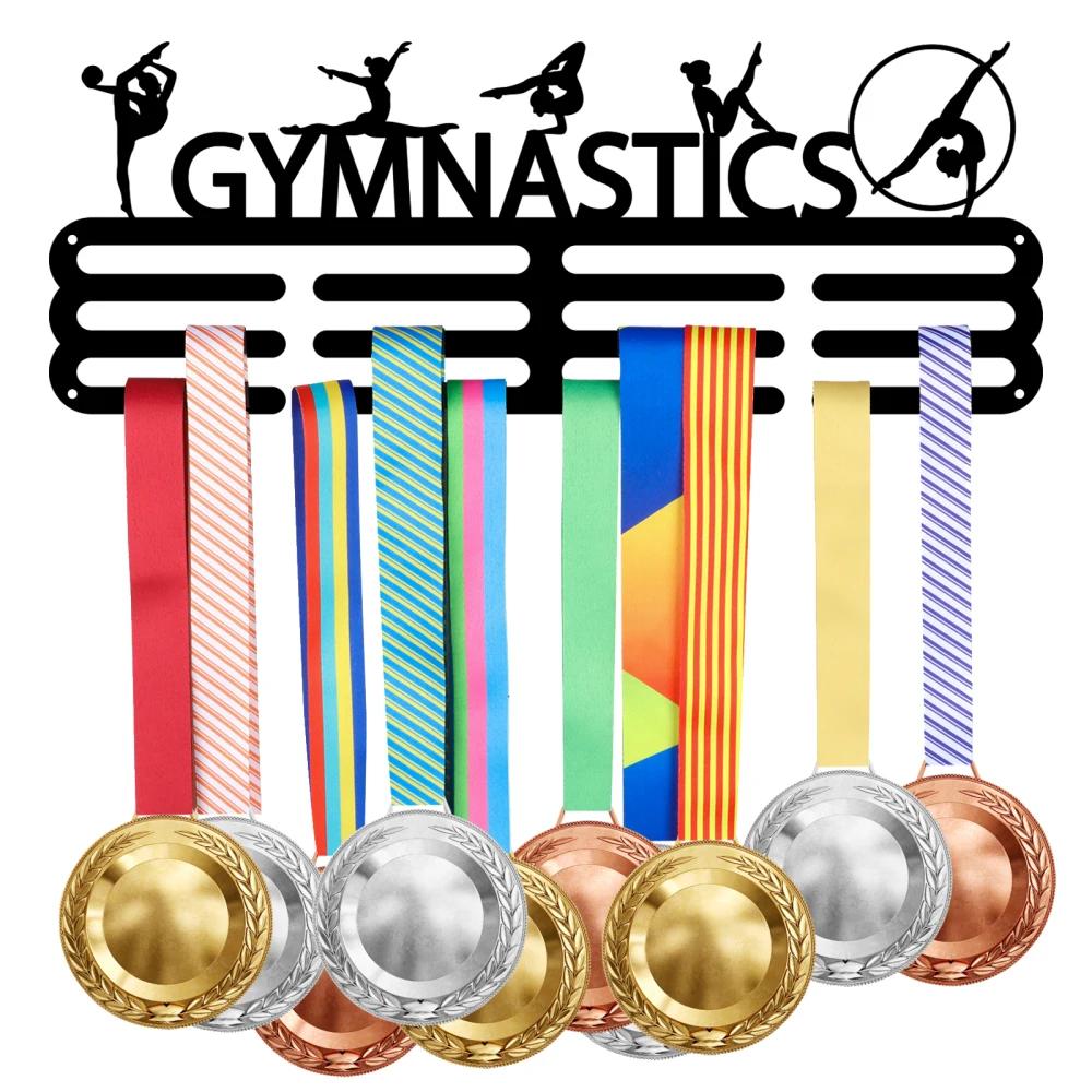 Suporte de exibição de medalha de patinação artística, preto, resistente, aço, cabides de medalha, montagem na parede, rack de exibição de medalha, patins, cabide de medalha - Image 1