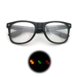 Óculos de Fogos de Artifício Difrativos para Mulheres, Óculos de Efeitos Especiais, Dance Light Show, Óculos Femininos, Estrela, Futebol, Dólar, Símbolo do Coração - Image 4