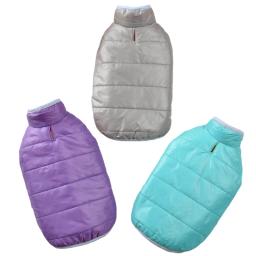 Casaco reversível para cães de inverno, impermeável, espessado, roupas quentes para cães pequenos e médios, traje de gato, casaco de buldogue francês - Image 3