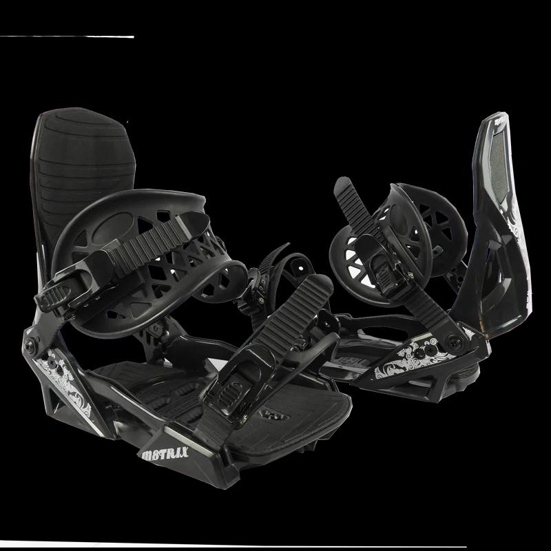 Encadernação de snowboard, fixador de placa única, folheado ajustável, fivela de liberação rápida para homens e mulheres adultos, placa fixa universal, fixação de folheado de sapato de esqui - Image 1