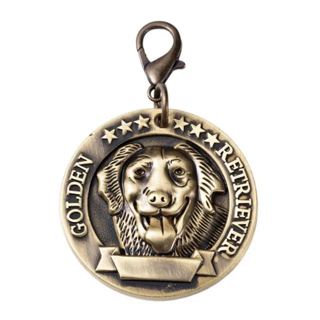 Etiqueta de Identificação Personalizada para Animais de Estimação com Nome, Registro e Endereço para Gatos e Cachorros