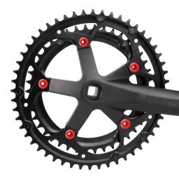 5 peças parafusos de pedaleira de bicicleta 6.5/8.5mm única corrente dupla parafuso diâmetro da porca externa. peças de bicicleta de estrada mtb de 10 mm - Image 6