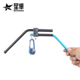 Tiro com arco composto suporte de arco titular rack removível arco stander caça suporte metal - Image 1