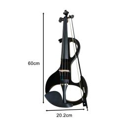 Violino elétrico Bow Rosin Set, instrumentos de cordas com acessórios - Image 6