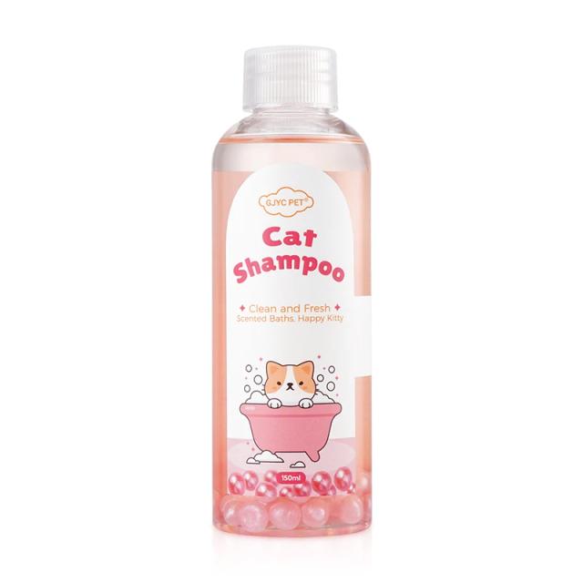 Gel de Banho Descontaminante para Cães e Gatos com Condicionador, Shampoo e Fragrância Duradoura - 250ml