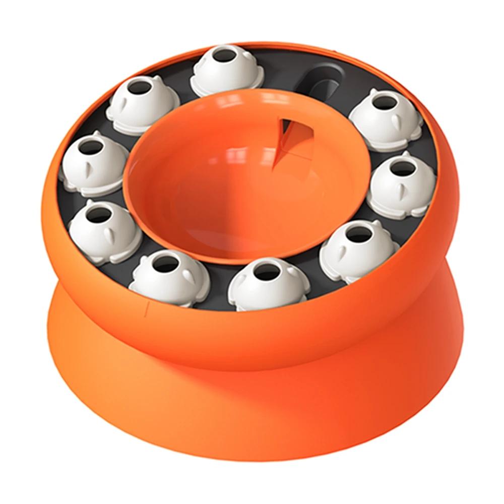 Brinquedo interativo para animal de estimação, quebra-cabeça inteligente, mastigar brinquedo, tigela de comida lenta, distribuidor de comida, tigela de peso solto, novo - Image 1