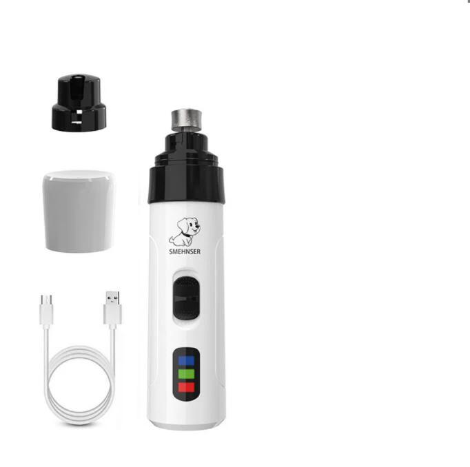 Máquina de cortar unhas do animal de estimação elétrico para cães e gatos elétrica máquina de cortar unhas do animal de estimação para cães cortador automático de garras do gato do cão clippers do prego trimme - Image 1