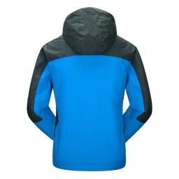 Trvlwego acampamento caminhadas jaqueta dos homens outono esportes ao ar livre casacos escalada trekking blusão viagem jaquetas à prova dwaterproof água preto - Image 4