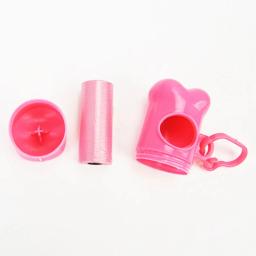Dispensador sacos para cocô cachorro, suprimentos para animais estimação, suporte para sacos lixo - Image 4