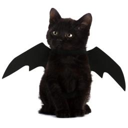 Black Bat Wings Harness Cosplay Traje para Pet, Roupas de Halloween, Festas Bonitas, Cães e Gatos - Image 3