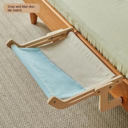 Cat Window Perch Hammock para gatos interiores, assento de cama, dentro no chão, cabeceira e gaveta do armário - Image 6