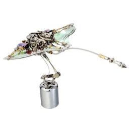 Kits de construção 3D Devil Fish para adultos e crianças, quebra-cabeças modelo metálico, Steampunk, Manta Ray mecânico, DIY Assemble Toy - Image 1