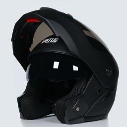Casco capacetes dupla lente capacete da motocicleta capacetes rosto cheio capacetes de corrida downhill capacetes motorfiets capacetes - Image 1