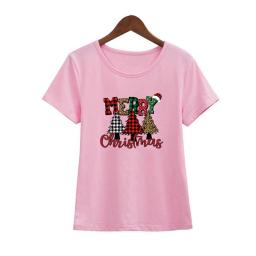 Transferência de ferro-em transferência de calor artes artesanato engomar diy t-shirts moletons remendos transferências para roupas árvore de natal feliz - Image 2