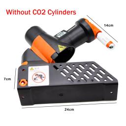 A24 co2 não-tóxico rato e mouse armadilha kit mais novo portátil fácil multi-captura armadilha máquina de redefinição automática máquina de matar roedores - Image 2