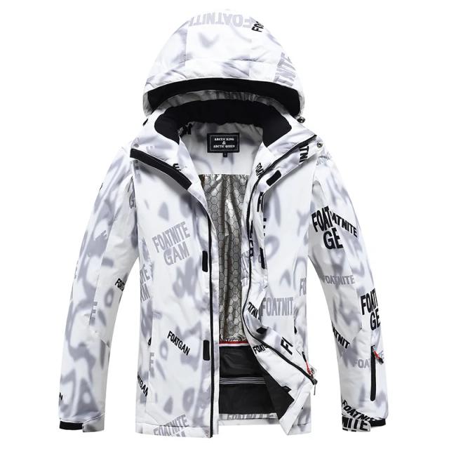 Jaqueta de Esqui SnowMaster Pro Inverno Quente Impermeável Respirável Masculino Feminino