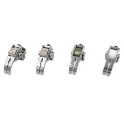 Universal rolo calcador para máquina de costura Cortina de couro Tecido de pano grosso 4 tipos de rodas Acessórios de costura - Image 5